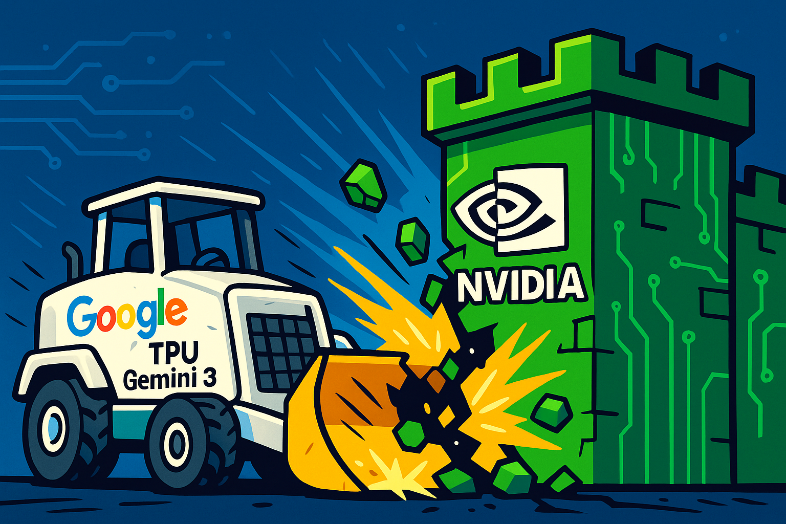 Google의 반격이 시작됐다: Nvidia 없이도 AI가 된다